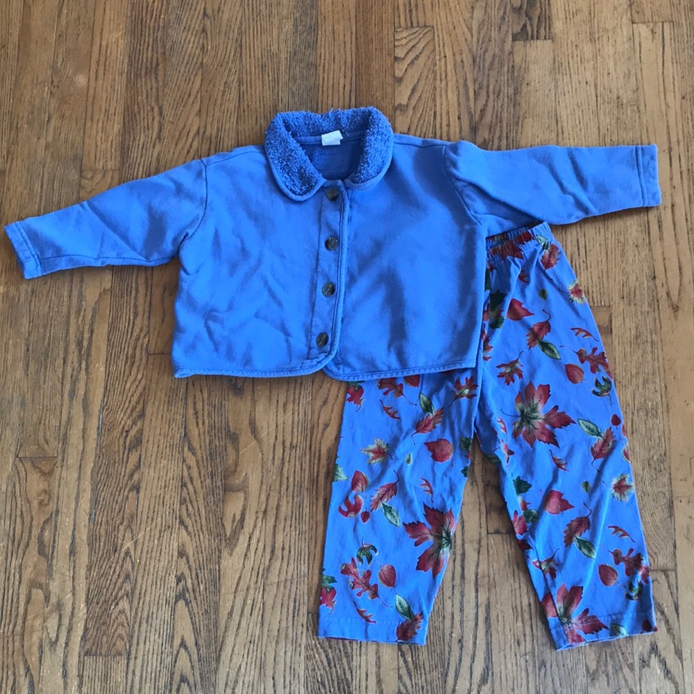 Girls Autumn Print 2pc set from Soup. Size 4